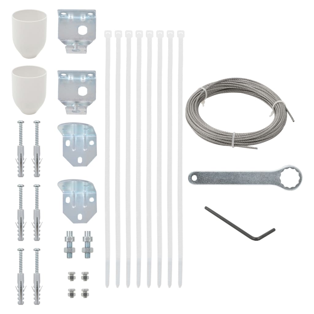 Accessory | Silver, White | Steel, Plastic | Medium | Durable