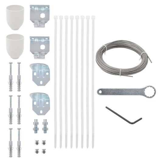 Accessory | Silver, White | Steel, Plastic | Medium | Durable