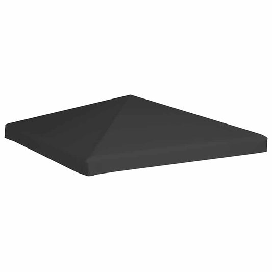 Gazebo Top Cover 310 g/m² 3x3 m Grey