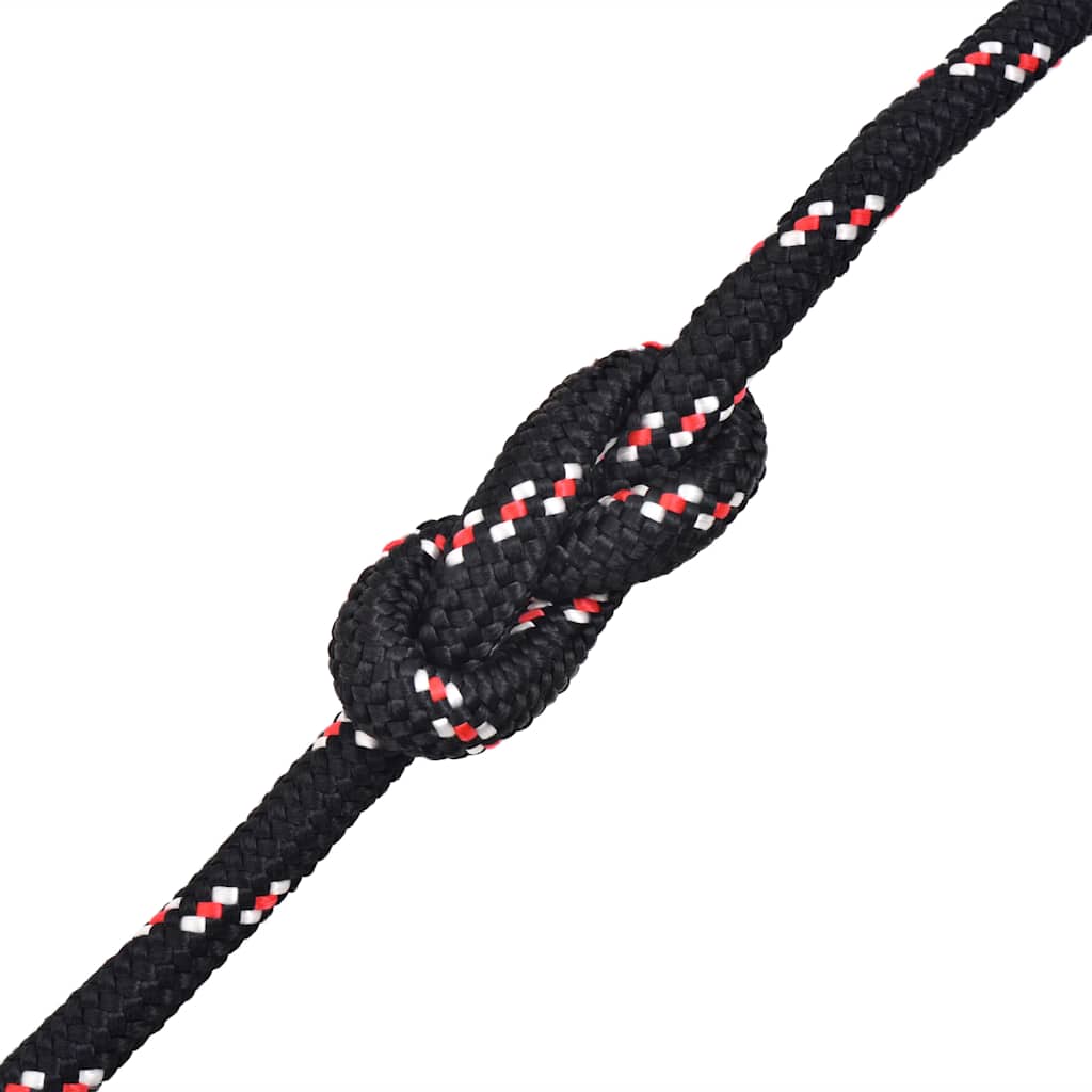 Marine Rope Polypropylene 8 mm 500 m Black