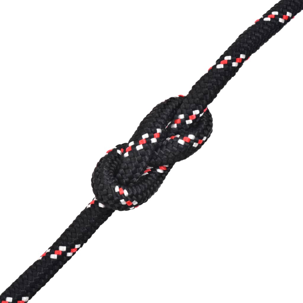 Marine Rope Polypropylene 10 mm 250 m Black