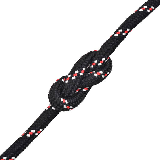 Marine Rope Polypropylene 12 mm 250 m Black