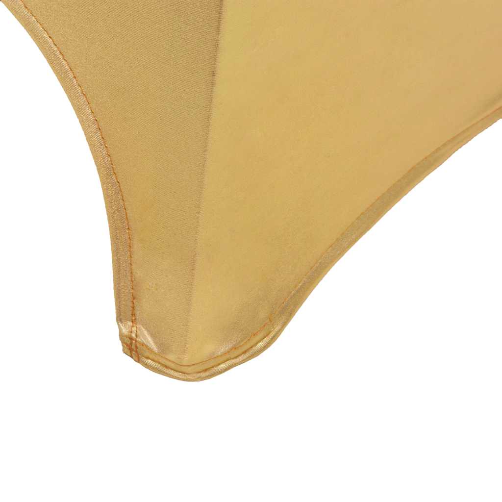 Chair Cover | Set of 6 | Gold | 90% polyester and 10% elastane