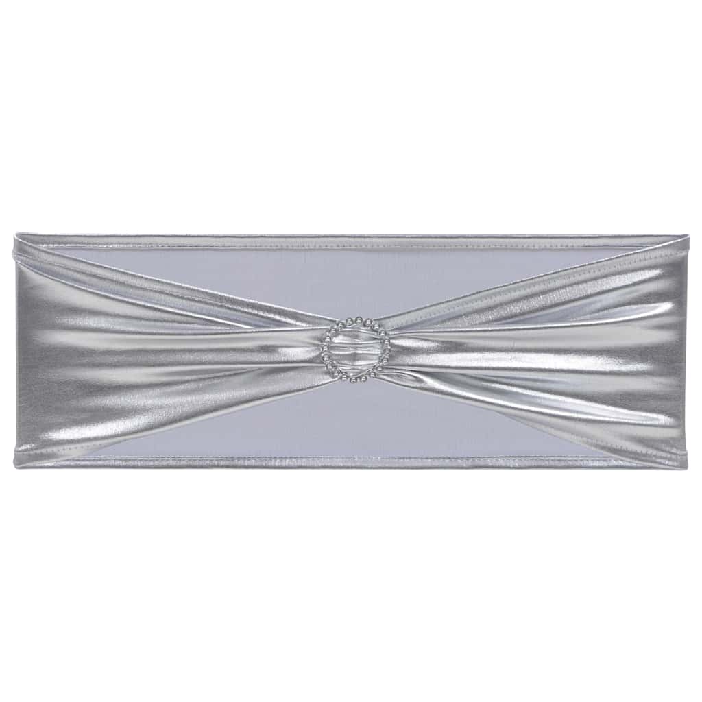 Chair Ribbon | Set of 25 | Silver | 90% polyester, 10% elastane