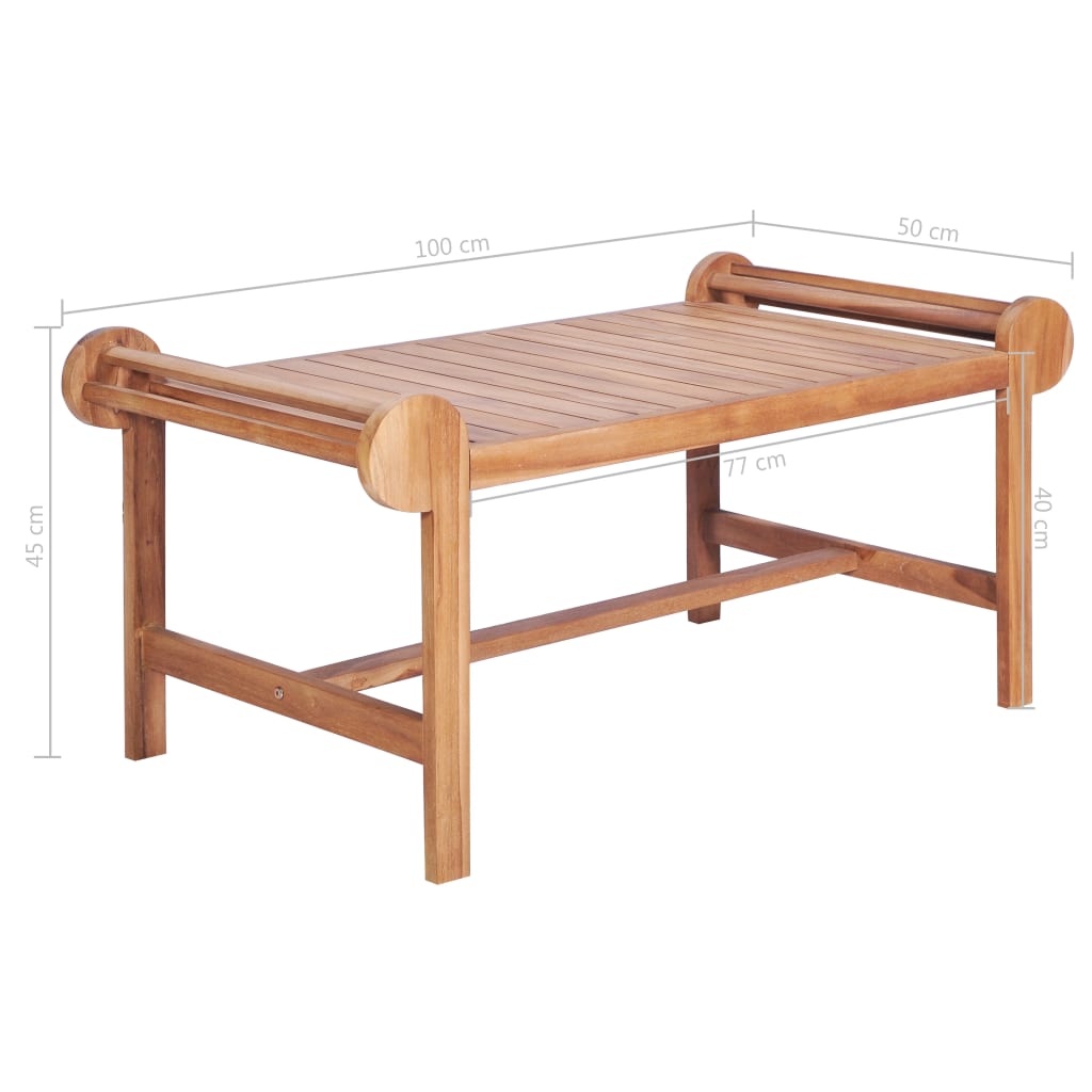 Garden Table | Teak | Solid Teak | Medium | Durable | Coffee Table