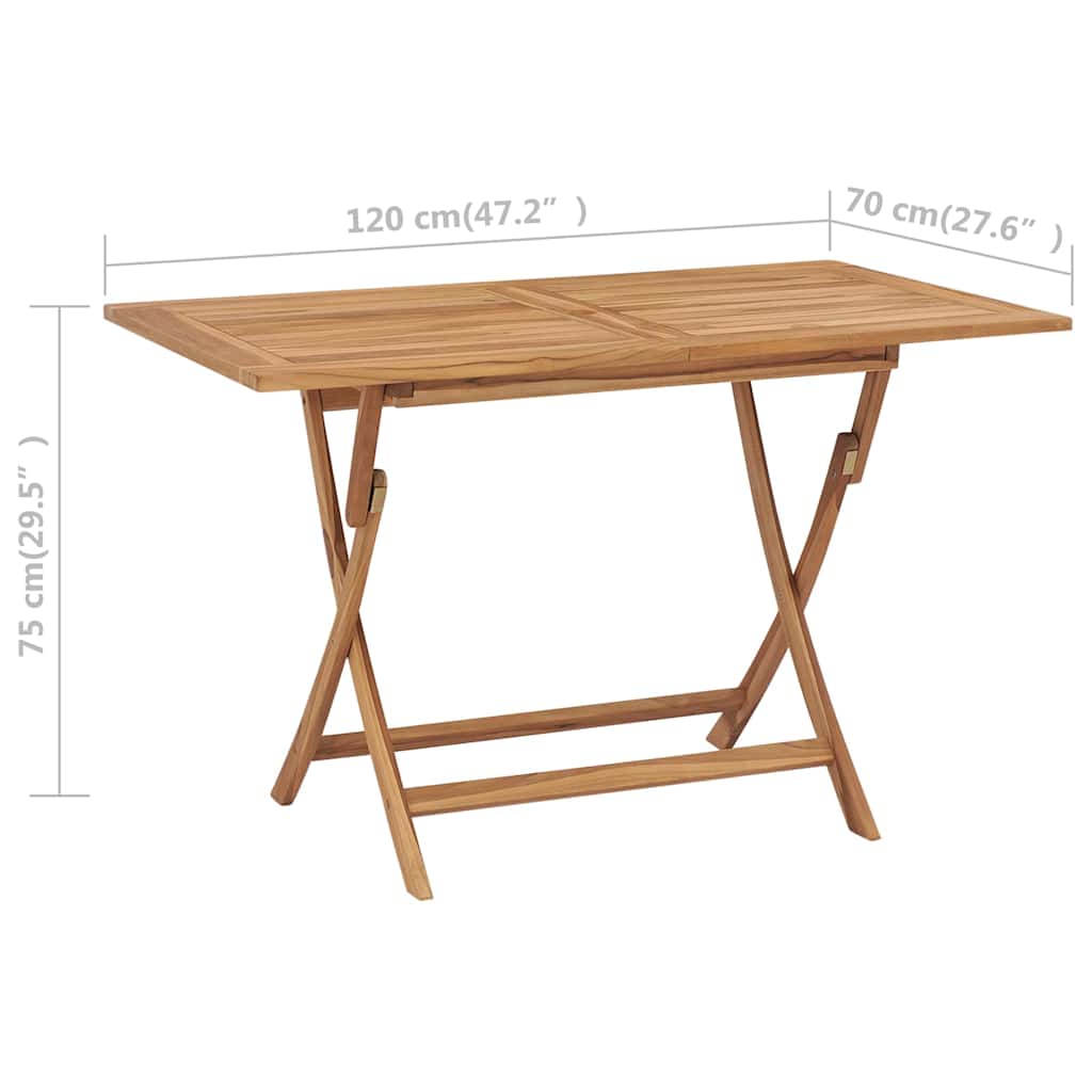 Dining Table | Teak | Solid Teak wood | Medium | Foldable