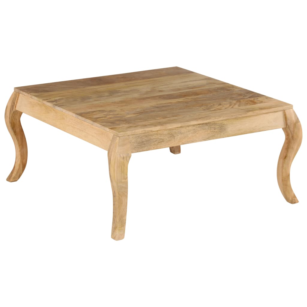 Coffee Table | Whitewashed Mango | Solid Mango Wood | Medium | Simplistic
