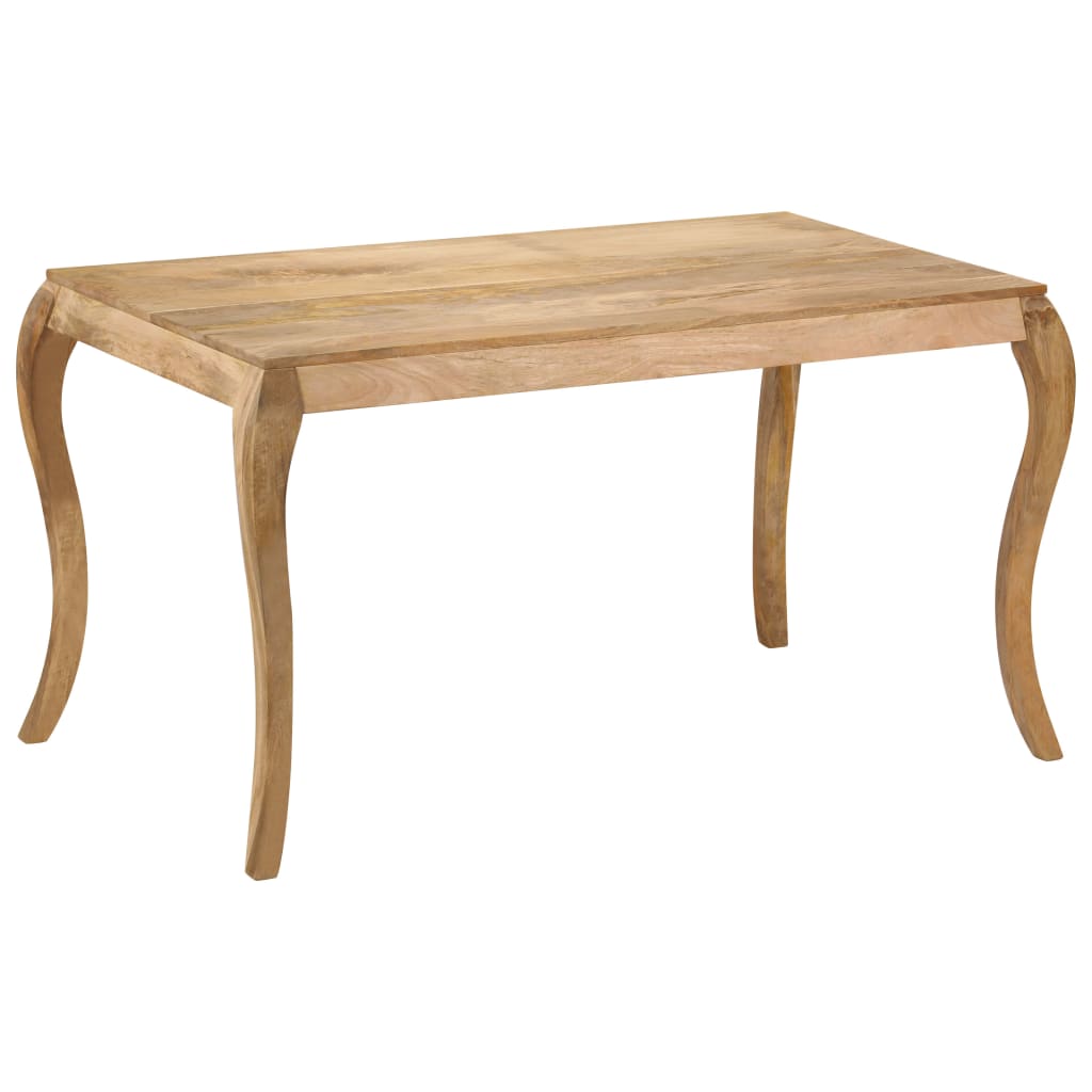 Dining Table | White-washed | Solid mango wood | Medium