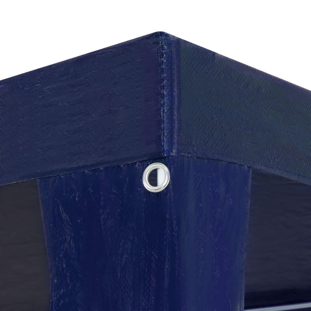 Party Tent | Blue | Polyethylene | 3x4 metres | UV-resistant materials