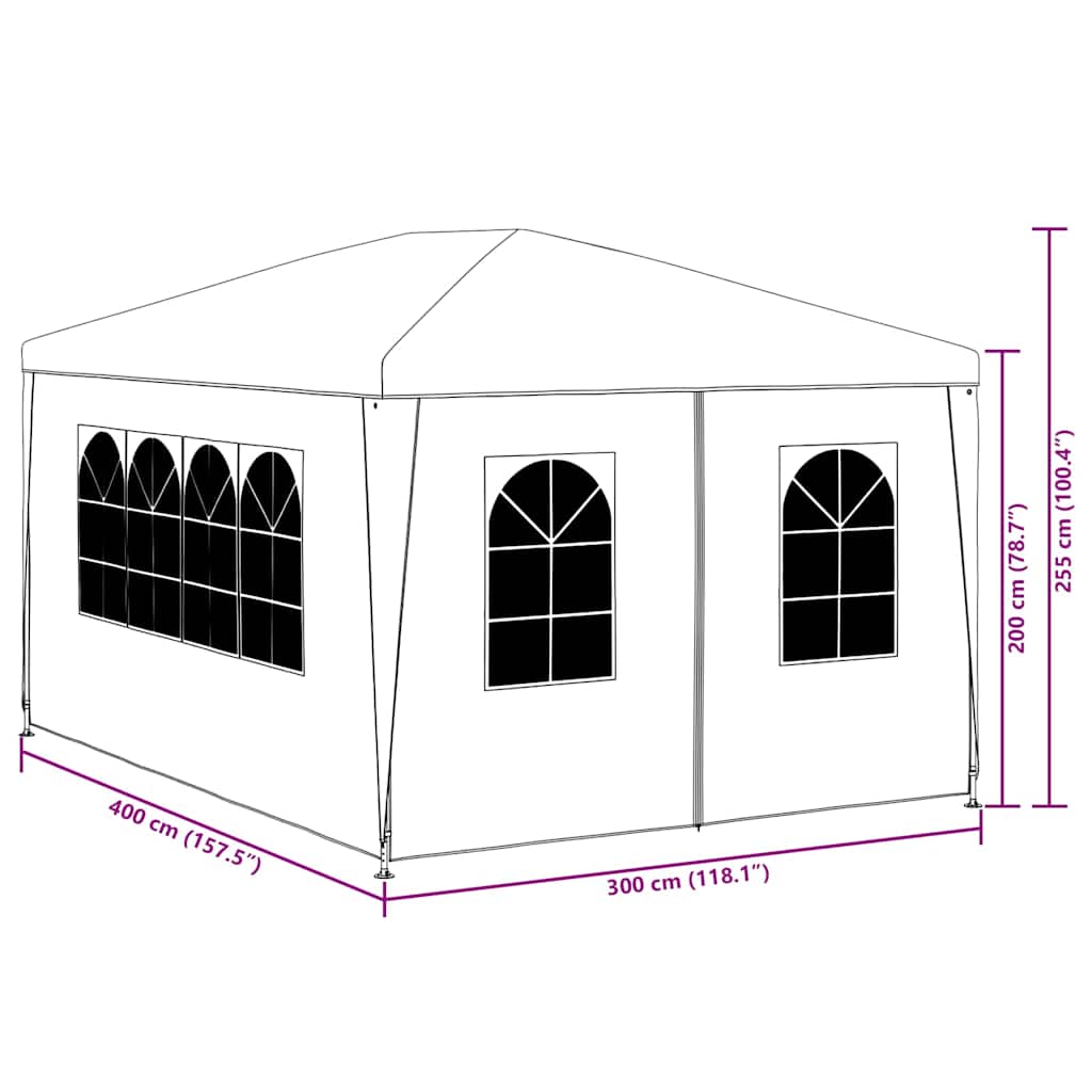 Partytent | Anthracite
