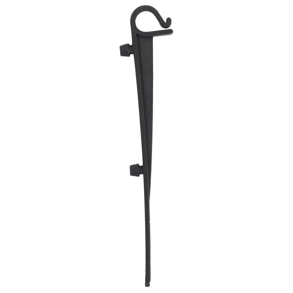 4 Piece Gutter Mesh with Clips HDPE 1.08 ㎡