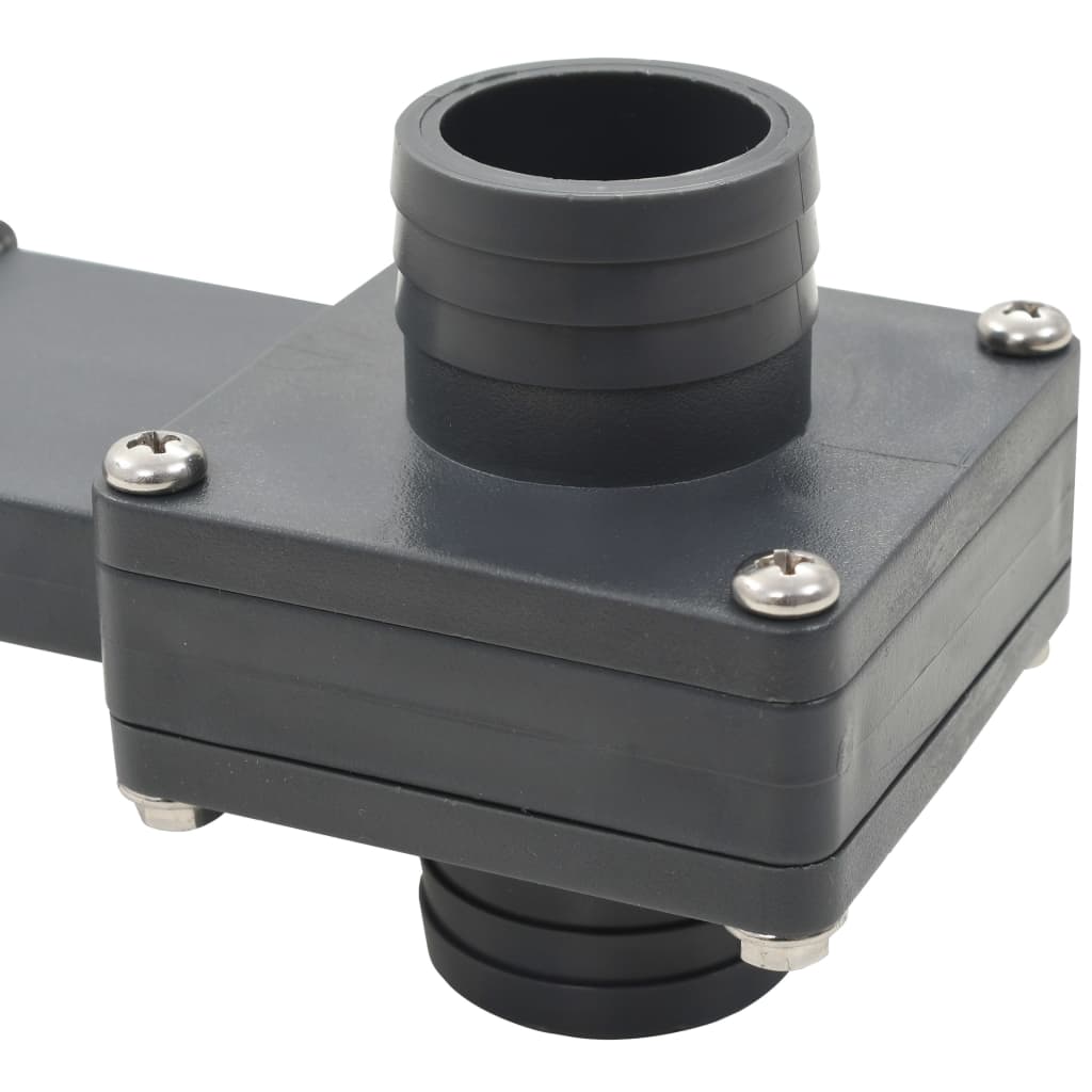 Pool Gate Valve | Black | ABS | 1.5 inch fitting | Durable
