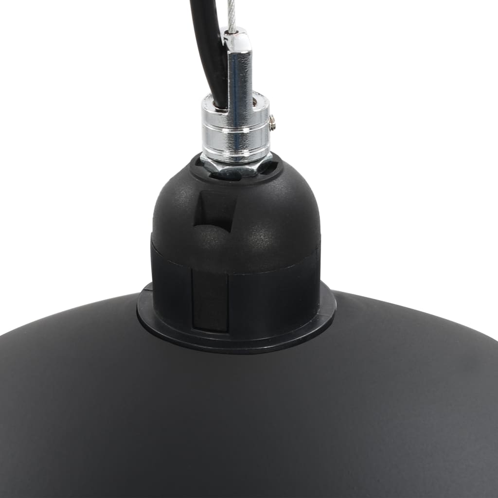Ceiling Lamp | Set of 2 | Black and Gold | Metal | Medium | Modern
