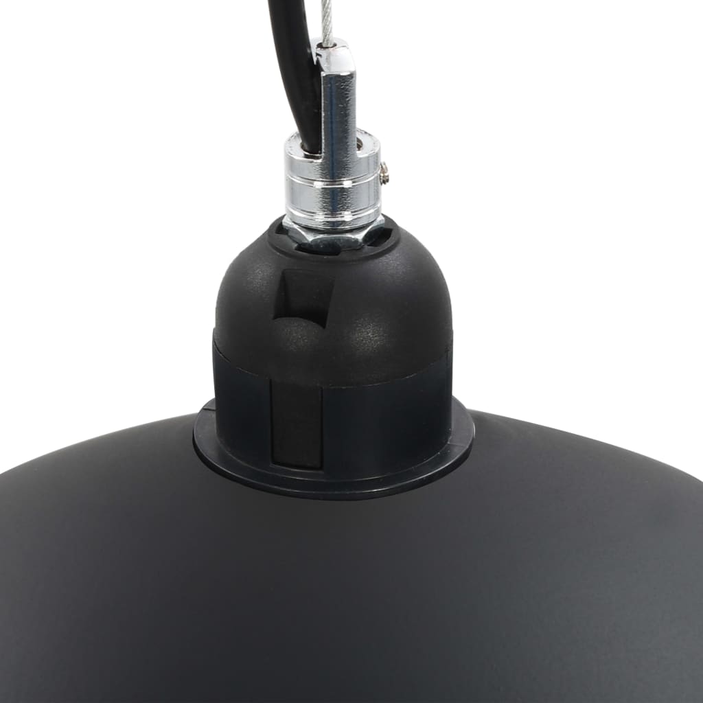 Ceiling Lamp | Set of 2 | Black and gold | Metal | Large