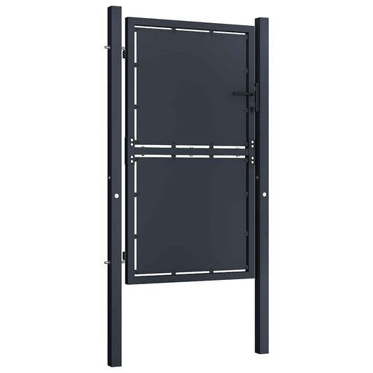 Garden Gate Steel 100x150 cm Anthracite