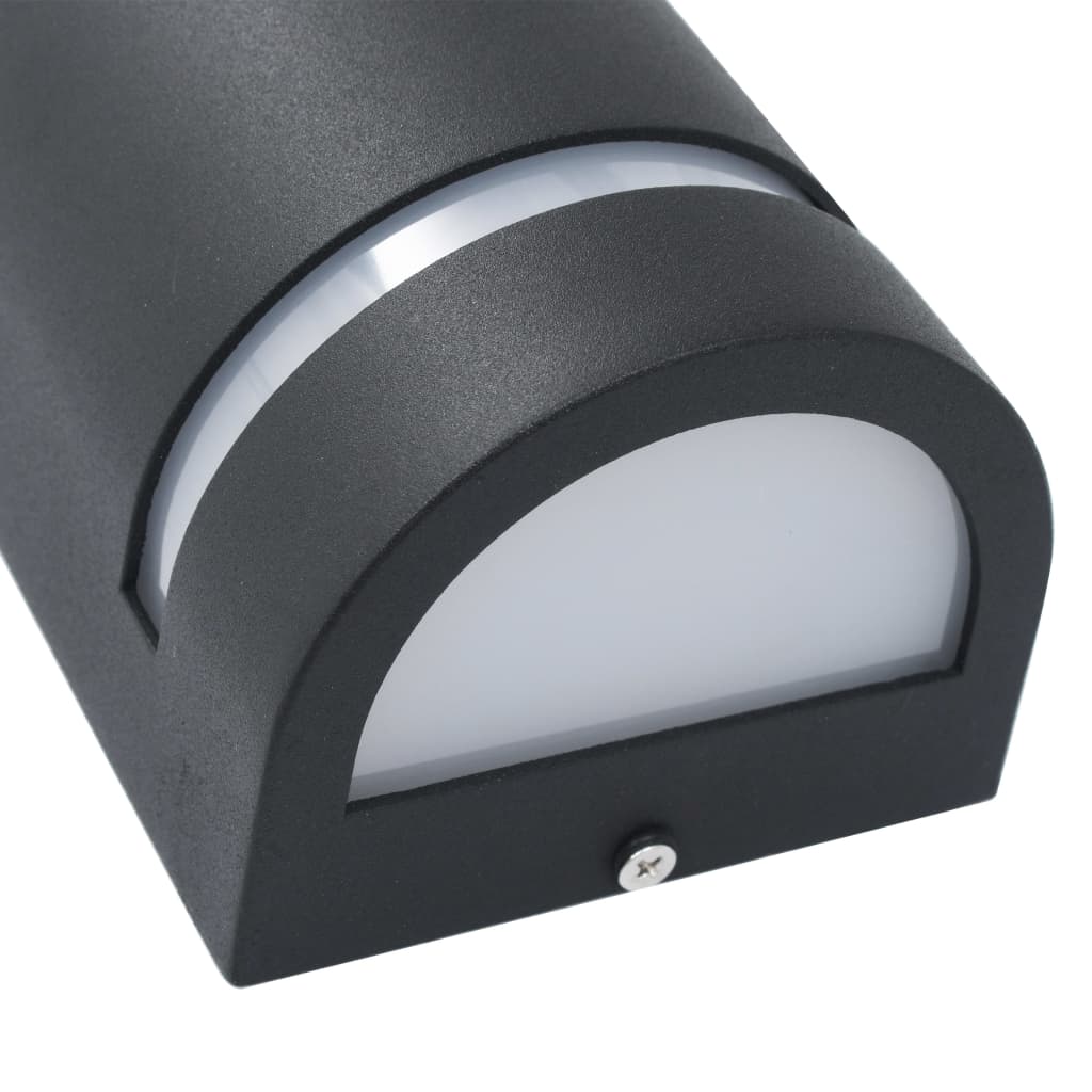 Wall Light | Set of 2 | Black | Die-cast aluminium | Medium | Durable