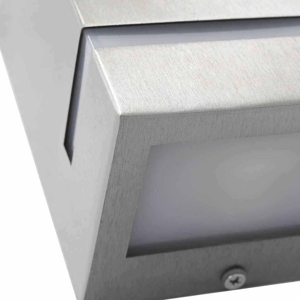 Wall Light | Set of 2 | Silver | Stainless steel | Medium | Wall Light