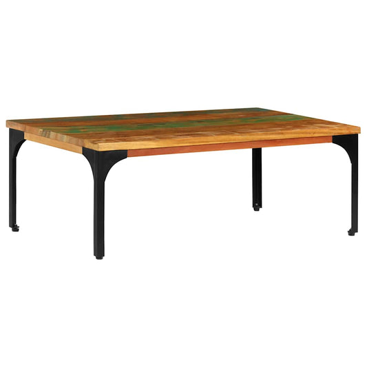 Coffee Table | Multicolour | Solid reclaimed wood | 100x60x35 cm