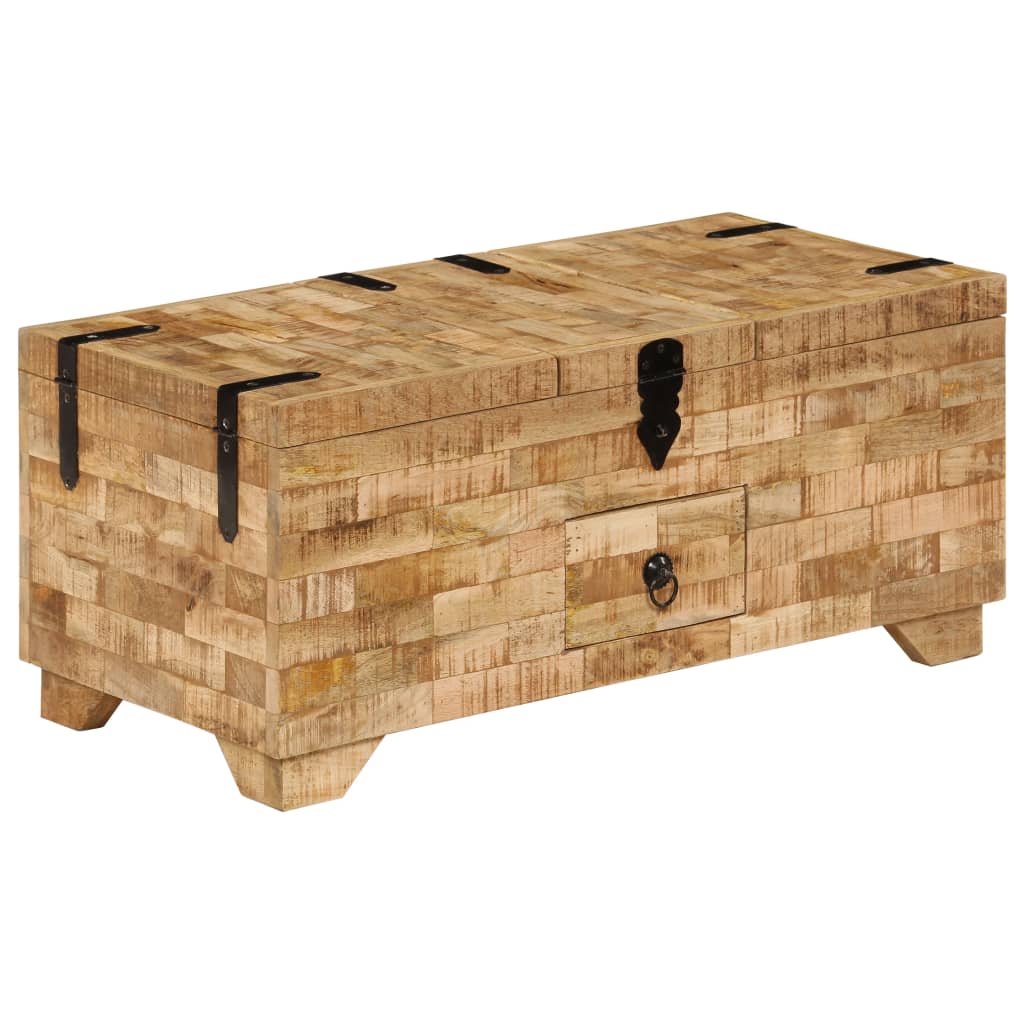 Coffee Table | Natural Mango Wood | Solid Mango Wood | Large