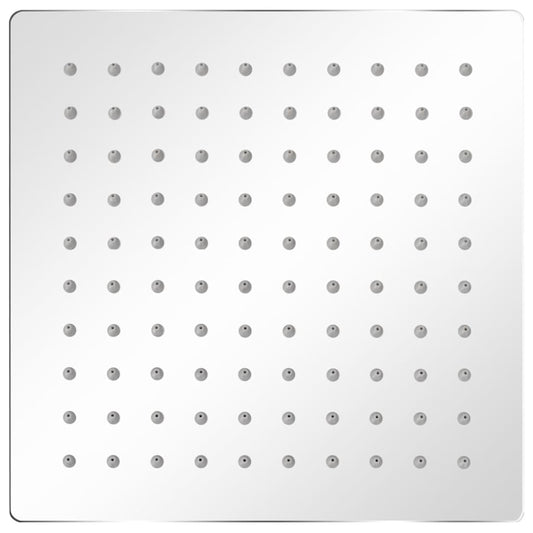 Rain Shower Head 2 pcs Stainless Steel 20x20 cm