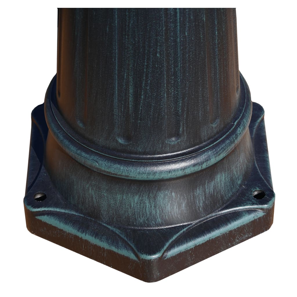 Garden Light | Dark green and black | Aluminium and glass | 215 cm