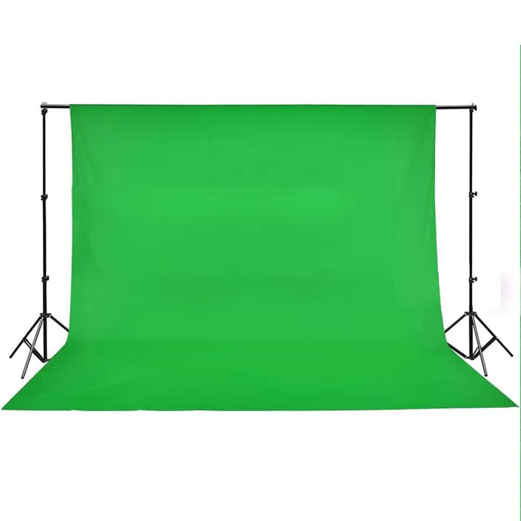 Backdrop Cotton without Stand Green 500x300 cm Chroma Key