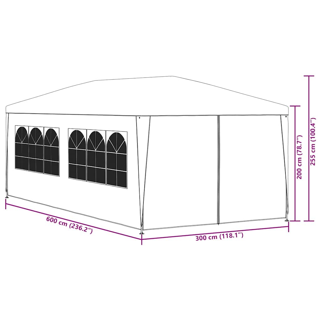 Party Tent 10'x20'White