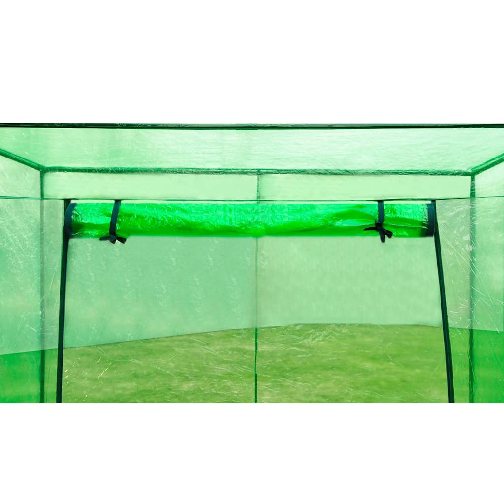 Greenhouse | Transparent green | PVC, Powder-Coated Steel | Small