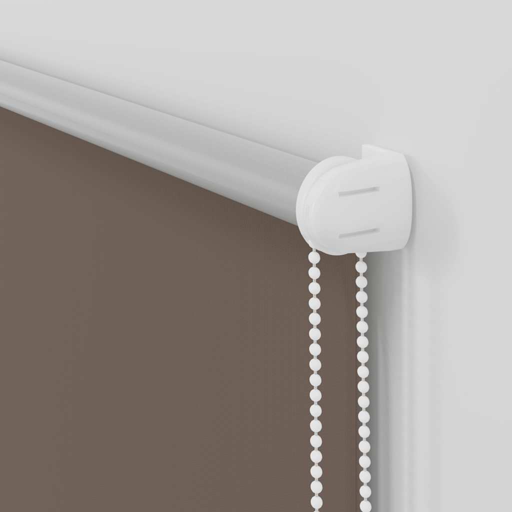 Black Out Roller Blinds | Coffee | Polyester, Aluminium, PVC