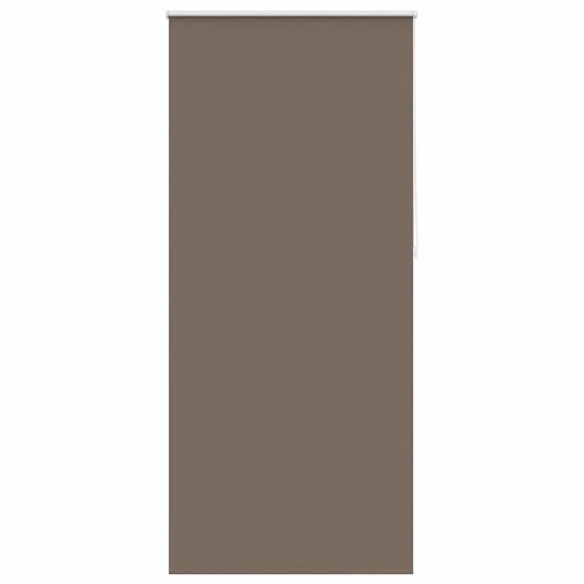 Roller blind blackout 124.4x230 cm Fabric Width 120 cm coffee