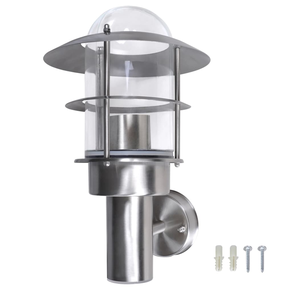 Garden Light | Stainless steel | Stainless Steel, Glass | Medium