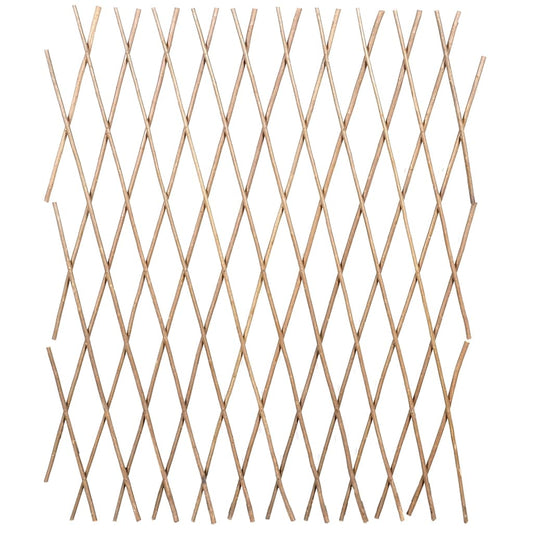 Willow Trellis Fence 5 pcs 180x90 cm