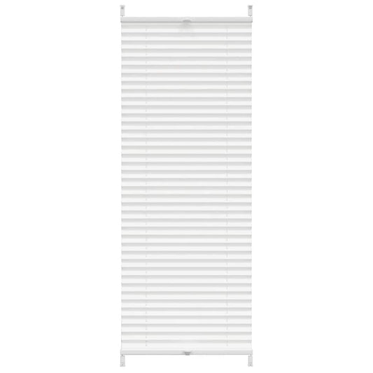 Plisse Blind 40x150cm White Pleated Blind