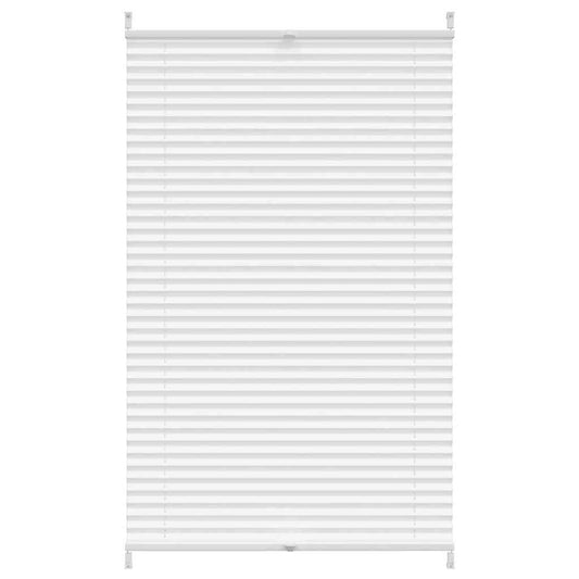 Plisse Blind 80x150cm White Pleated Blind