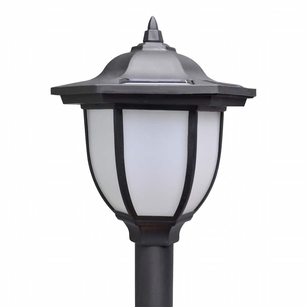 Garden Light | Set of 2 | Black | Plastic | Medium | Solar | Garden Light