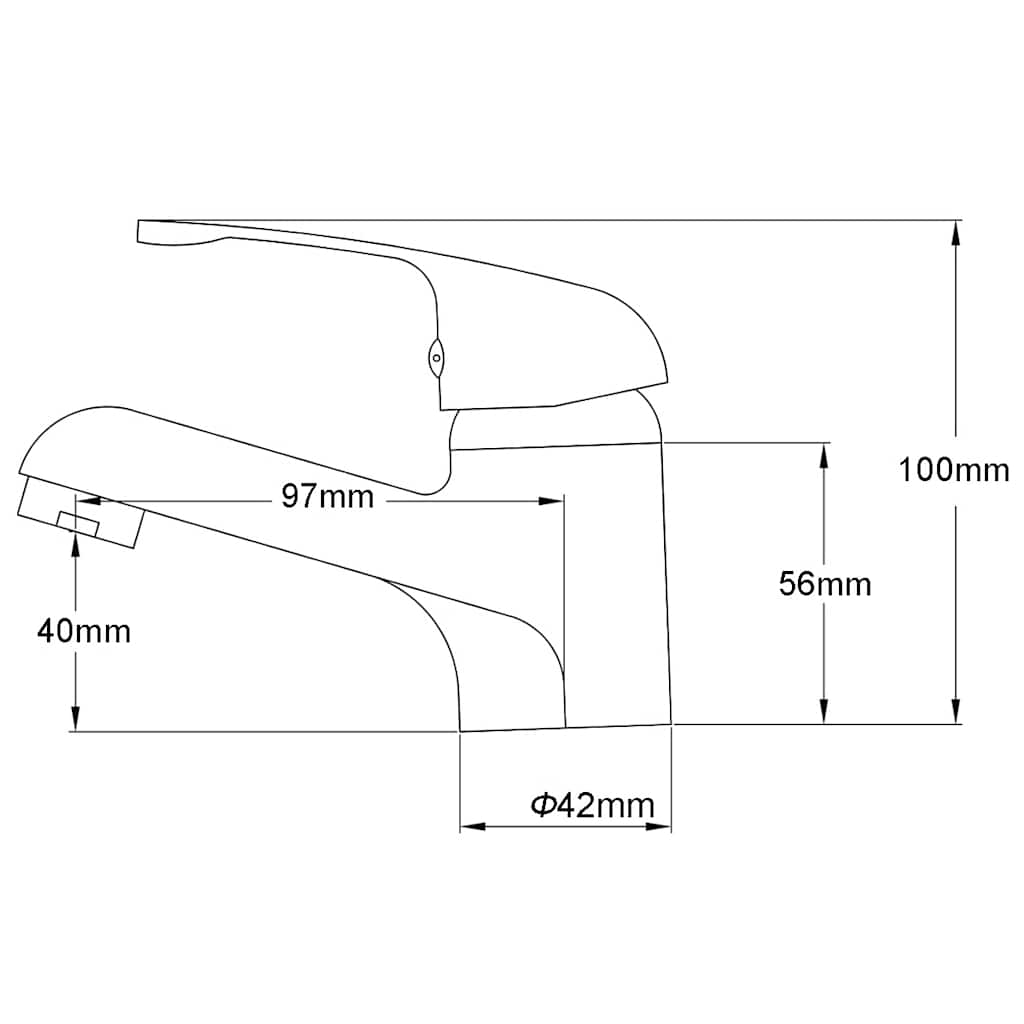 Basin Mixer Tap Chrome
