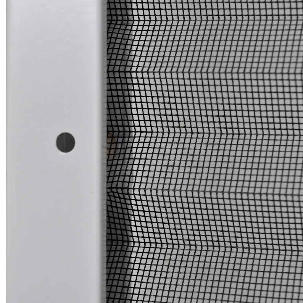 Insect Plisse Screen Window Aluminium 160 x 80 cm with Shade
