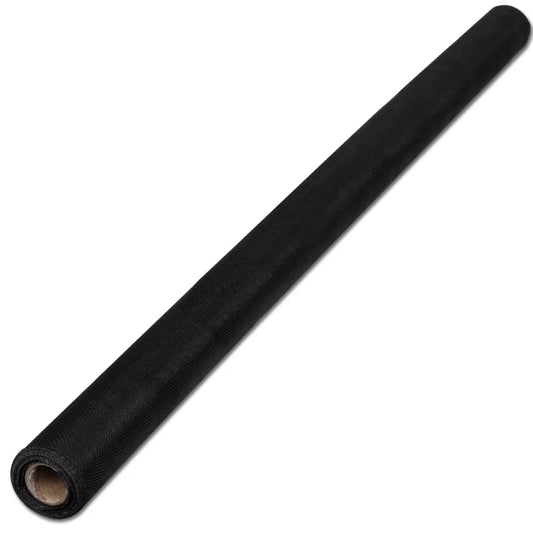 Mesh Screen Fiberglass 3'3" x 16'4" Black