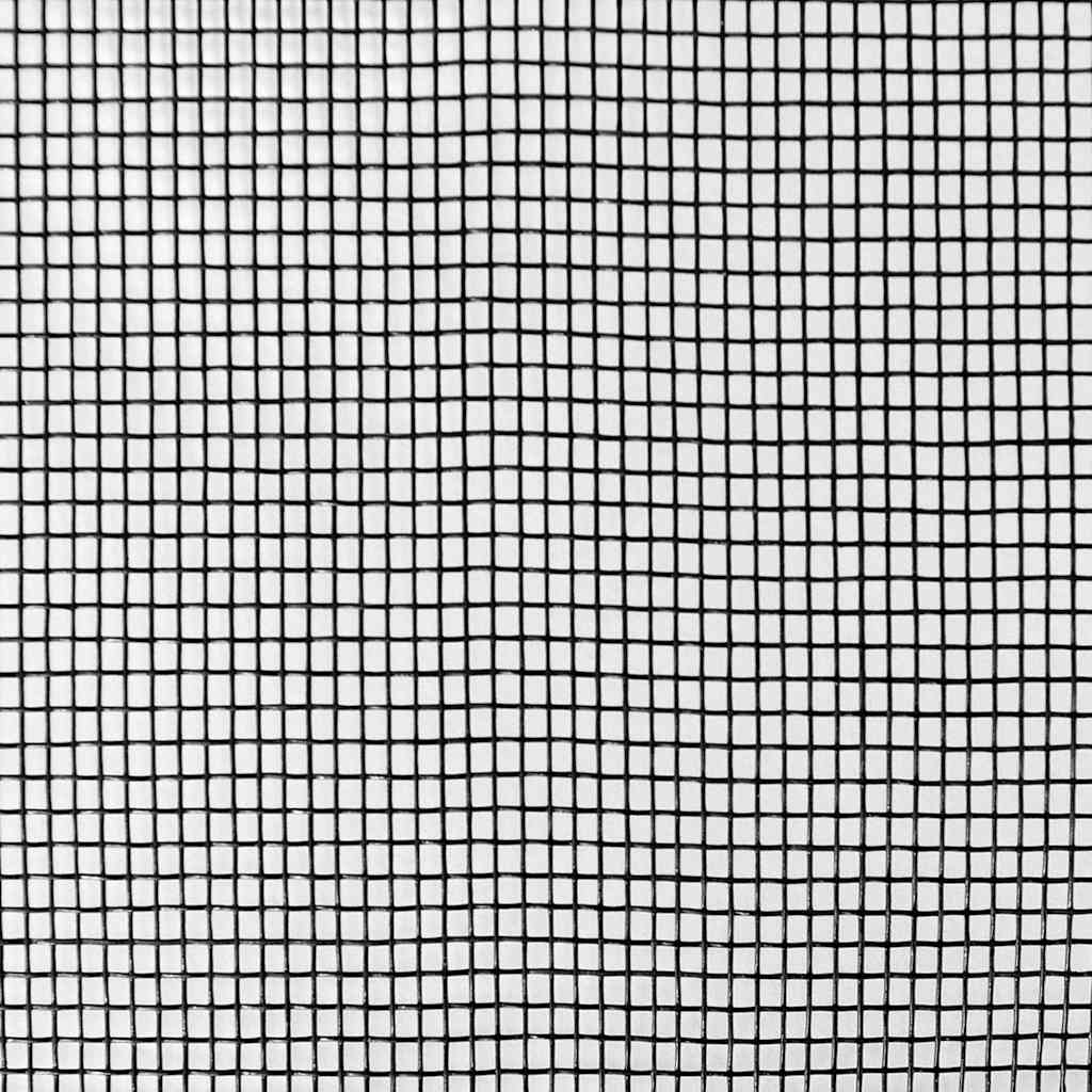 141162 vidaXL Mesh Screen Fiberglass 100x1000 cm Black