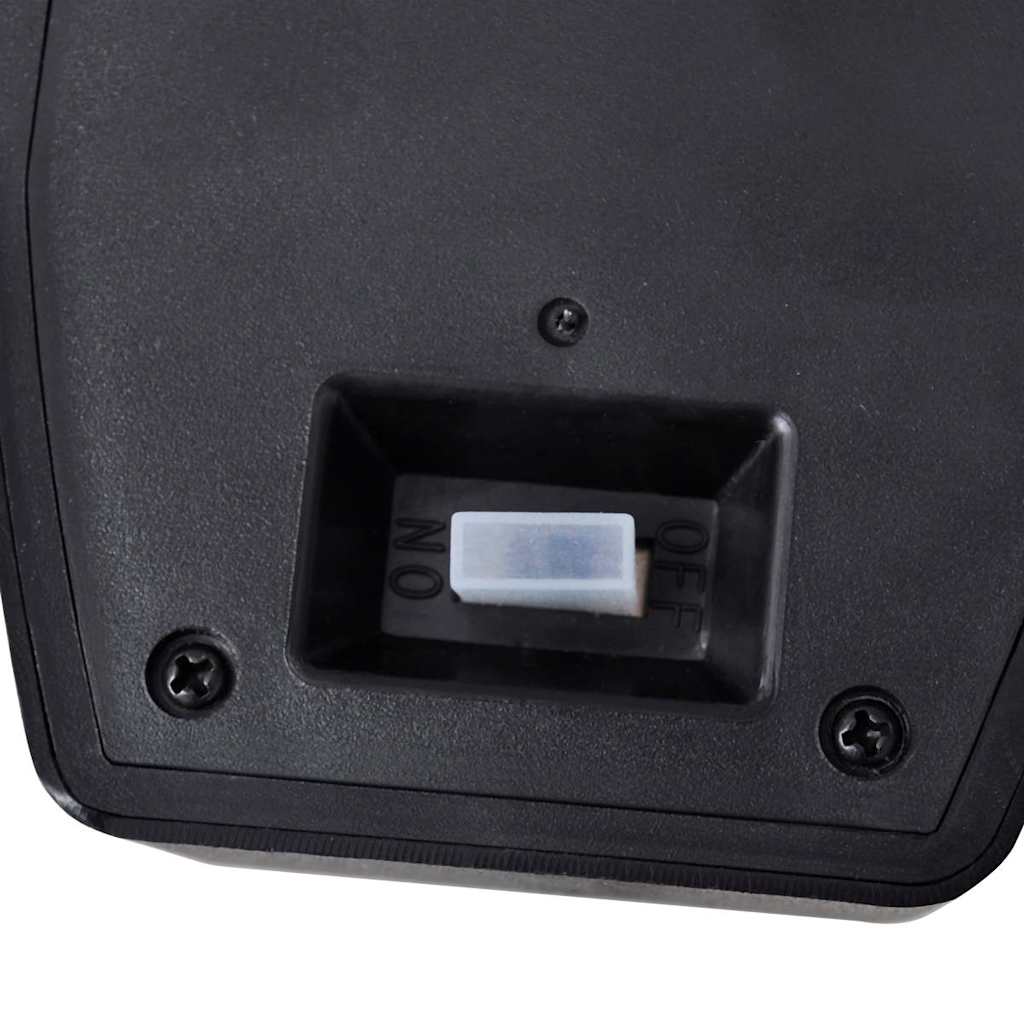 Outdoor Wall Light | Black | ABS | Solar