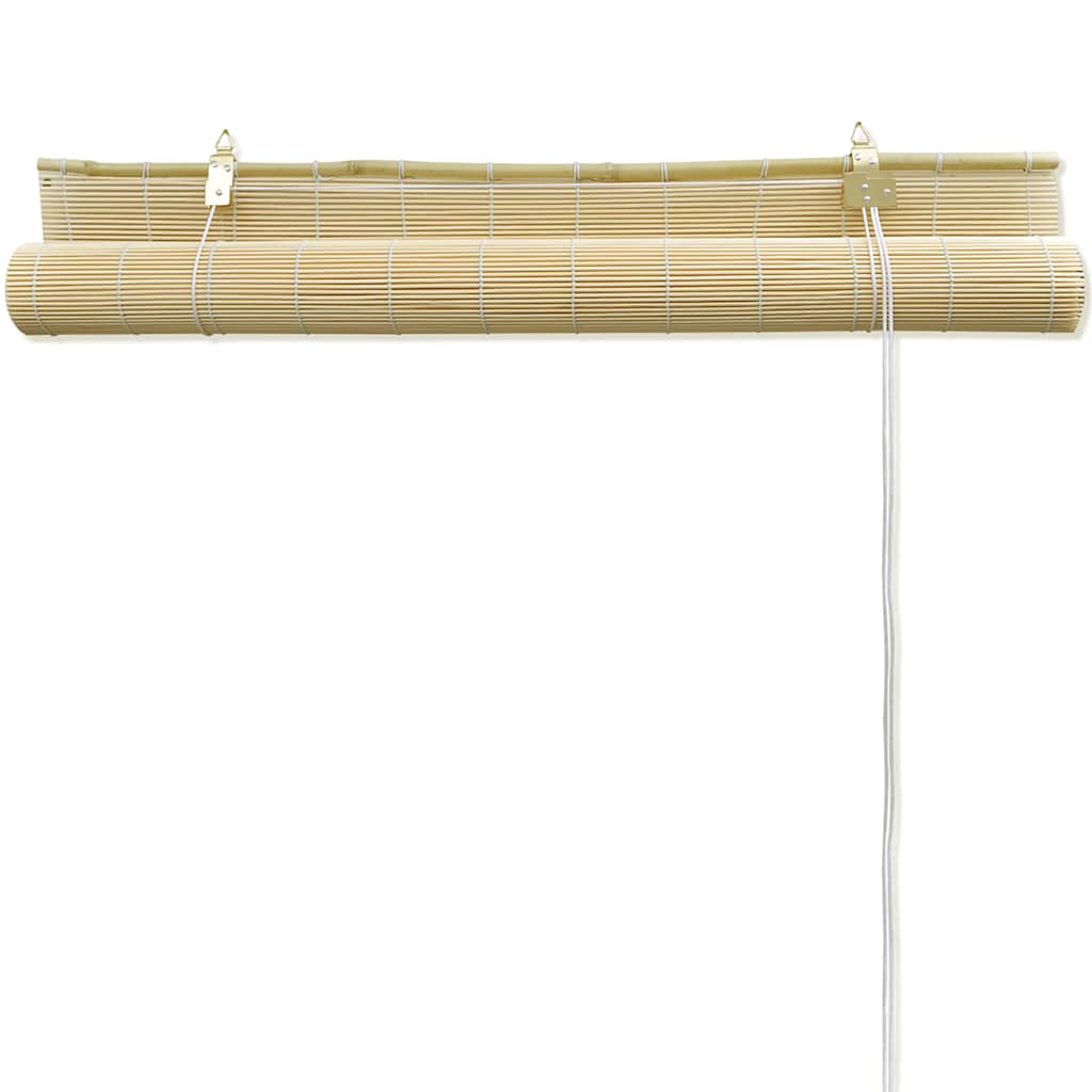 Natural Bamboo Roller Blinds 120 x 220 cm