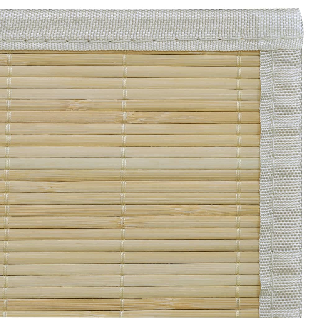 Carpet | Natural bamboo | Bamboo | 80 x 200 cm | Non-slip | Bamboo Rug
