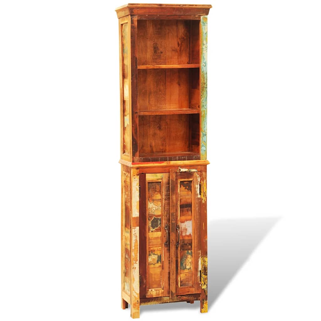 Book Shelf | Multicolour reclaimed wood | Reclaimed solid wood