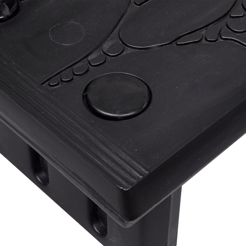 Spa Step | Black | Plastic | Medium | Non-slip | Black Spa Step