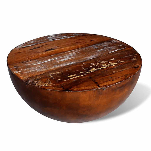 Coffee Table | Multi-colour wood | Solid reclaimed wood | Small