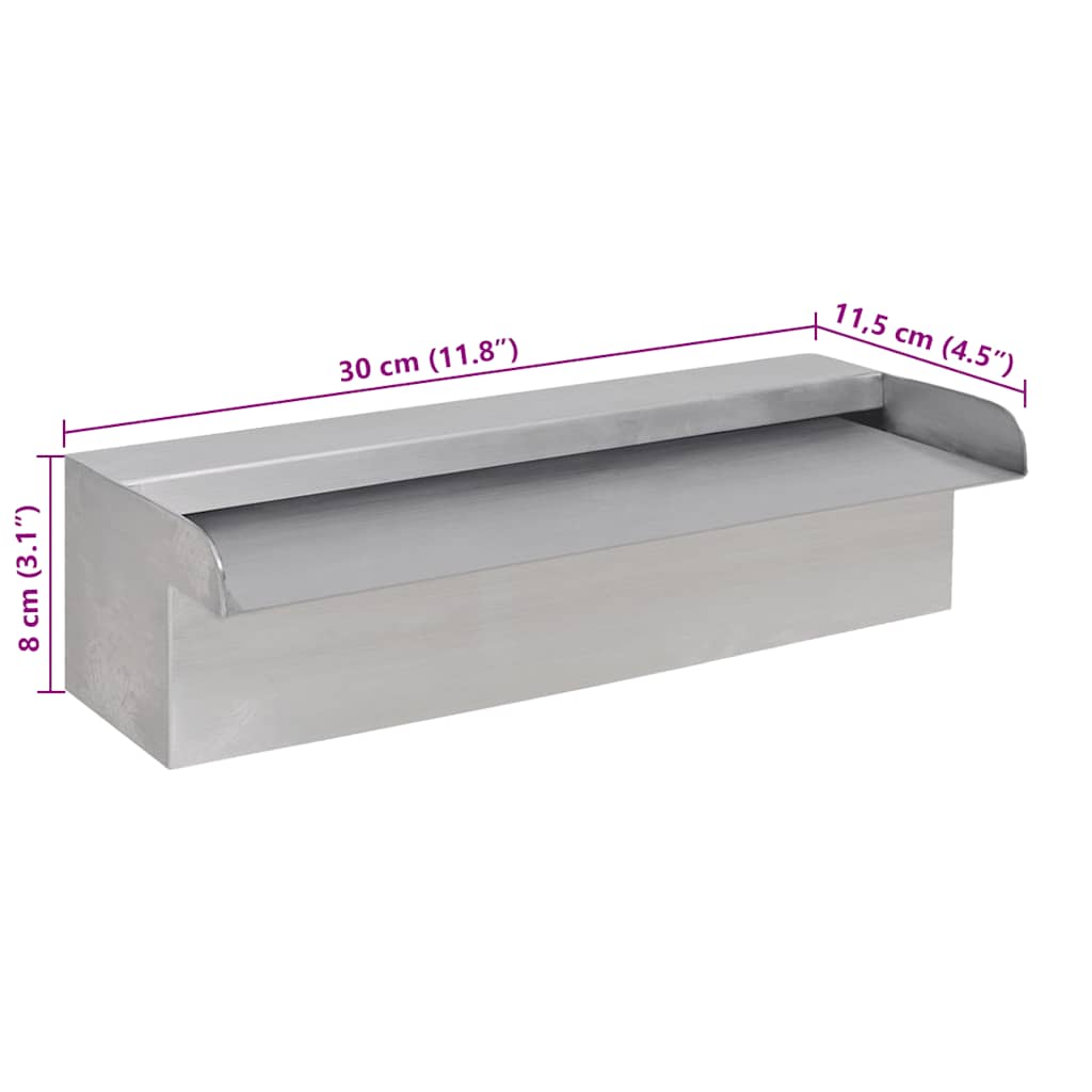 Swimming Pool Fountain | Silver | SS 304 stainless steel