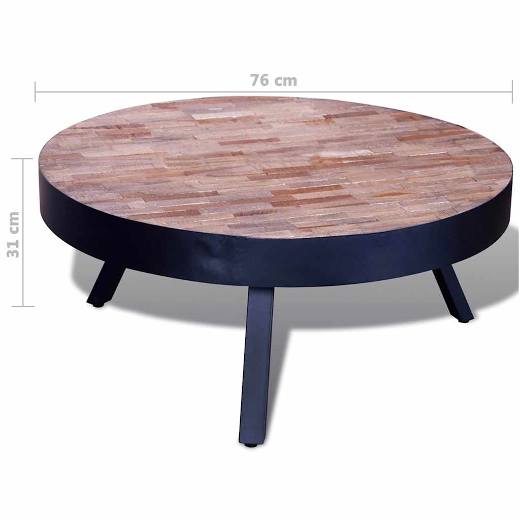 Table | Various shades of teak and black