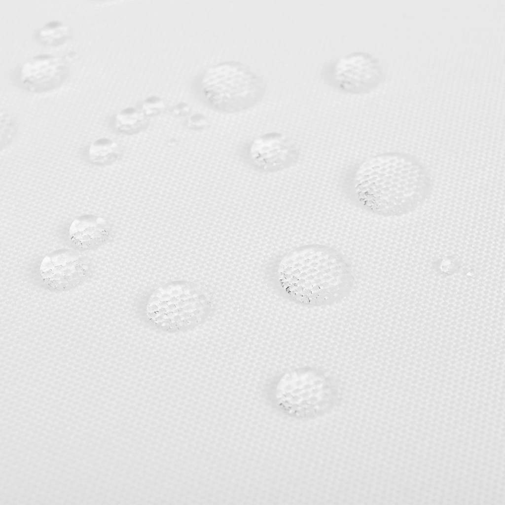 5 Tablecloths White 130 x 130 cm