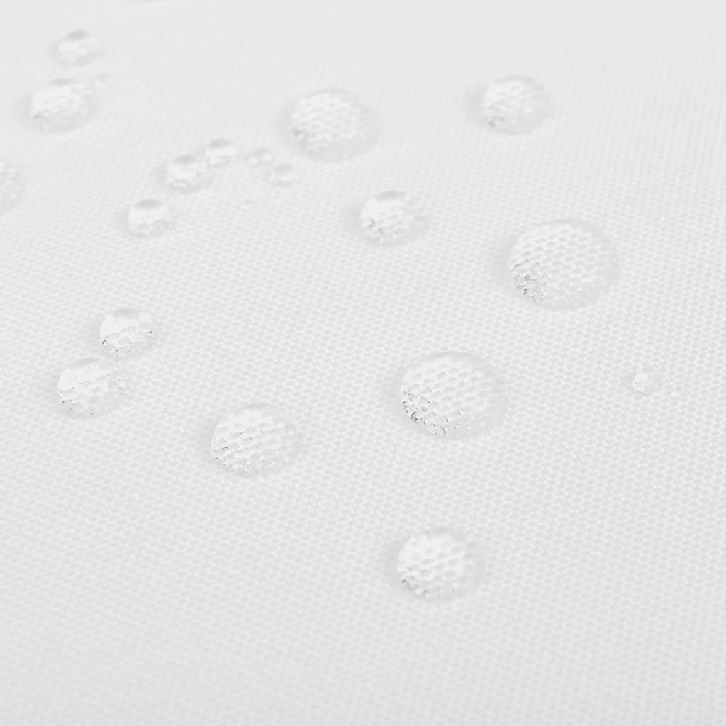 5 Tablecloths White 190 x 130 cm