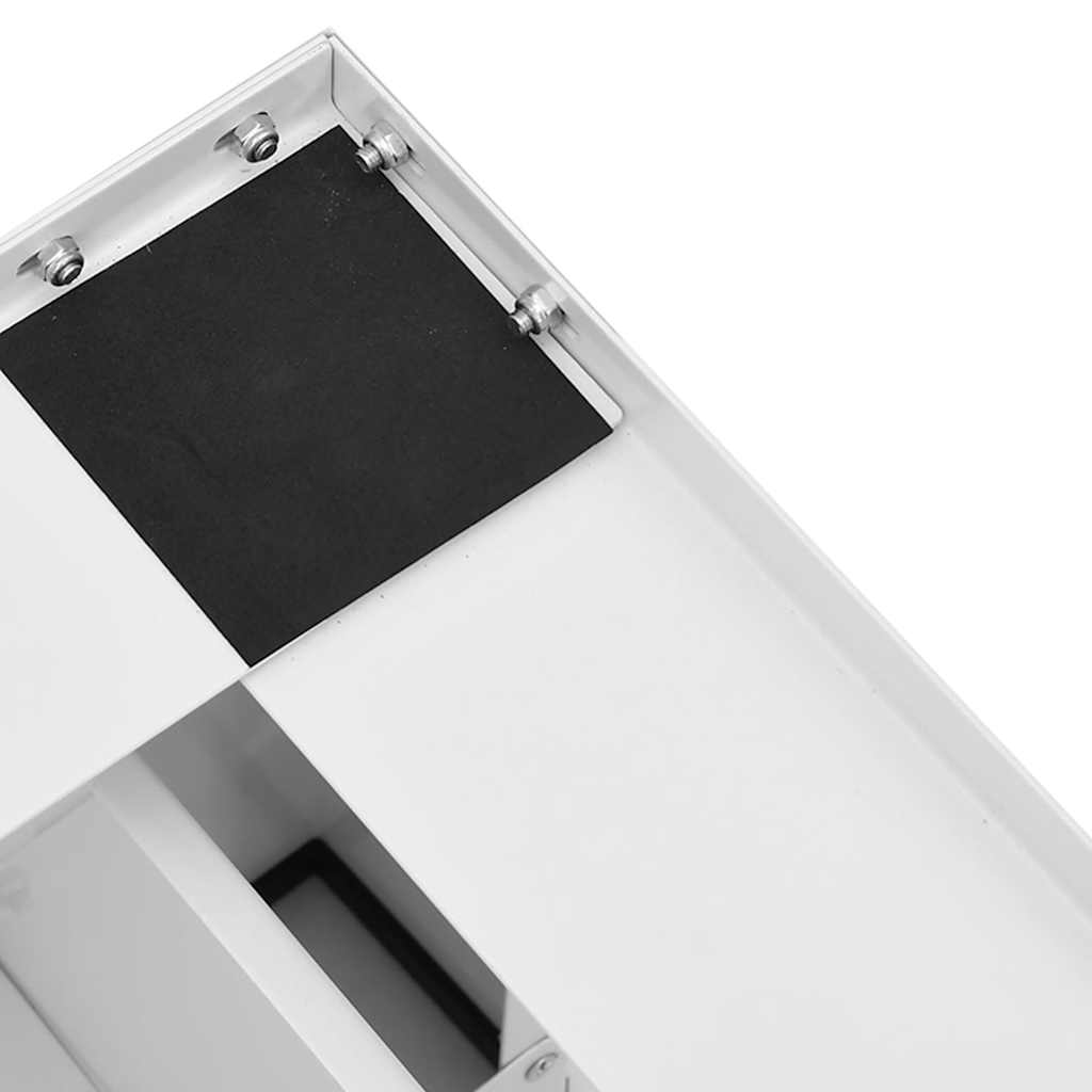Washing machine pedestals White Steel